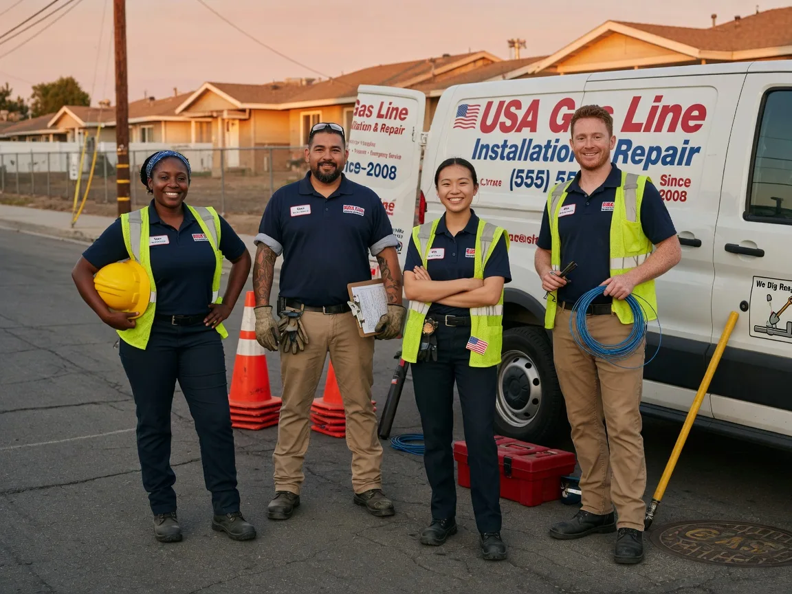Gas Line Installation company in Collettsville, NC